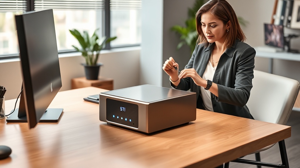 Storages com conexão rápida Thunderbolt para edição de vídeos